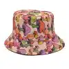 Throwback Retro Mushroom Bucket Hat - Reversible