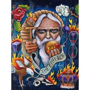 Alternative view of Bonfire Tarot 2nd Edition