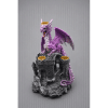 Dragon on a Castle Backflow Incense Burner