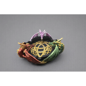 3 Dragon Incense Burner and Ashtray