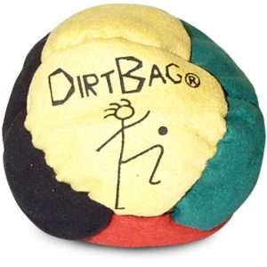 Rasta colored Dirtbag Classic footbag