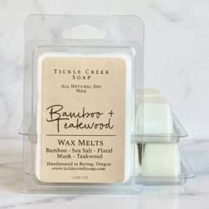 Bamboo and Teakwood Soy Wax Melt