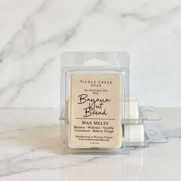 Banana Nut Bread Soy Wax Melt