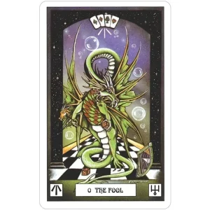 Alternative view of Dragon Tarot Card Deck