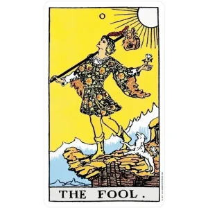 Alternative view of Giant Rider-Waite Tarot Deck