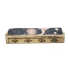 Incense Burner Box, Wooden – Sun & Moon Pink